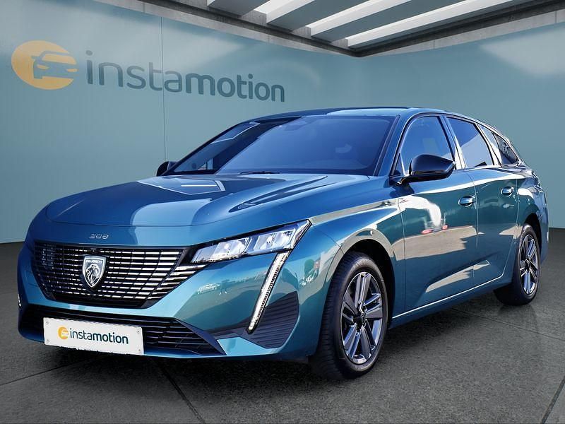 Blau Gebraucht 2024 Peugeot 308 SW Kombi | 23.349 € - Bild 1/4