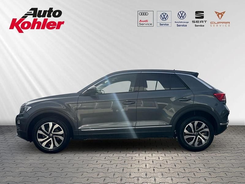 Gebraucht VW T-Roc Active 110 PS (80 kW) 2022 Indiumgrau metallic (grau) SUV