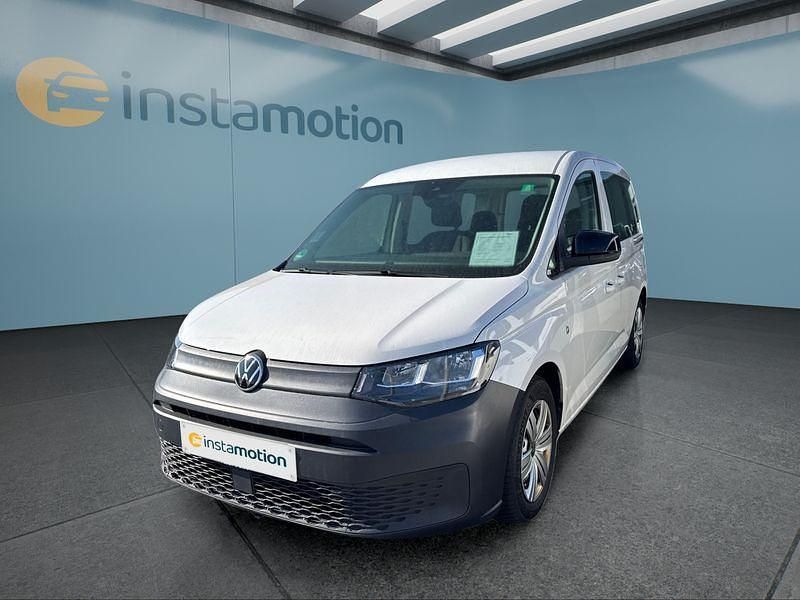 Gebraucht VW Caddy 122 PS (89 kW) 2021 Weiß Van / Kleinbus