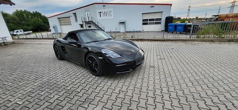 Schwarz Gebraucht 2019 Porsche Boxster S Cabrio | 52.000 € - Bild 1/4