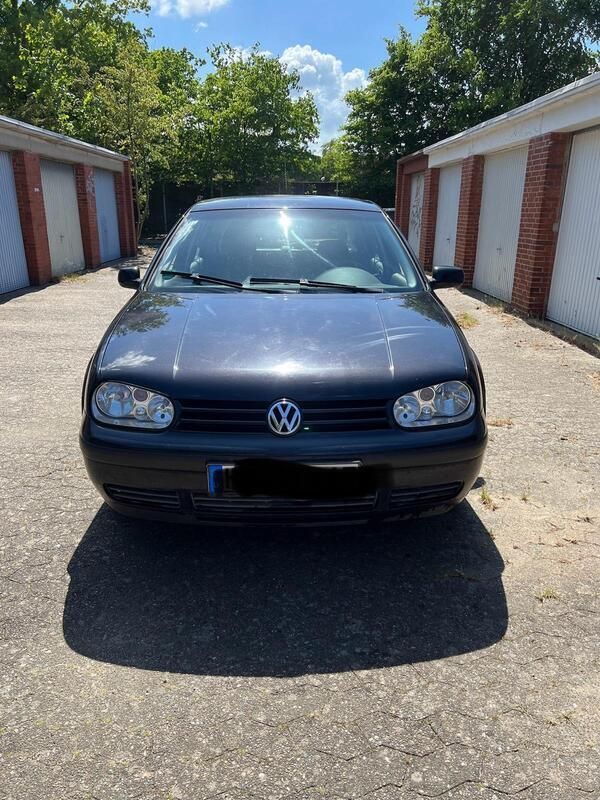 Schwarz Gebraucht 2001 VW Golf IV Edition Limousine | 399 € (Superpreis) - Bild 1/4