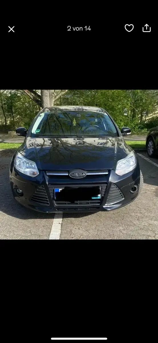 Używany Ford Focus 101 KM (74 kW) 2013 Czarny Hatchback