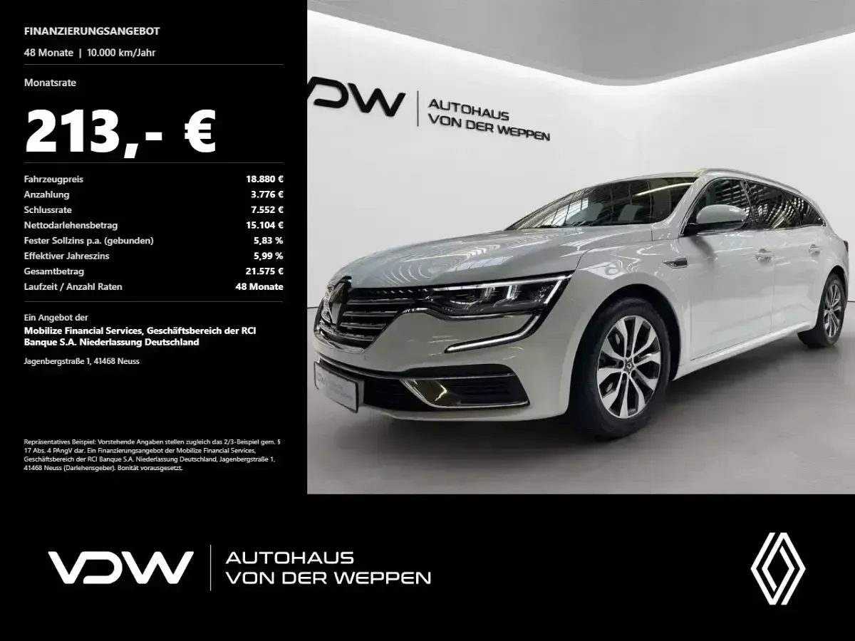 Gebraucht Renault Talisman GrandTour Zen 159 PS (116 kW) 2022 Kombi