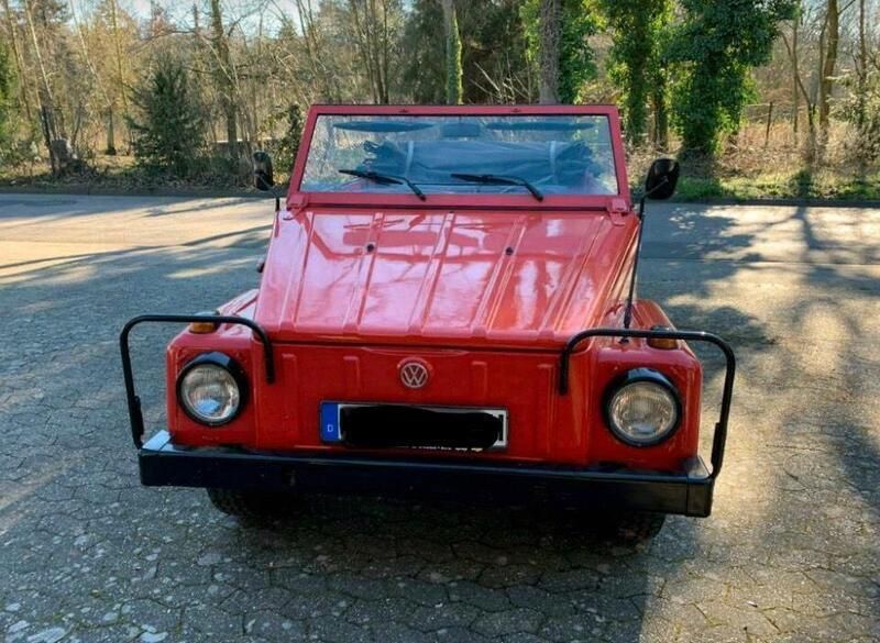 Rot Gebraucht 1978 VW 181 Cabrio | 12.500 € - Bild 1/4