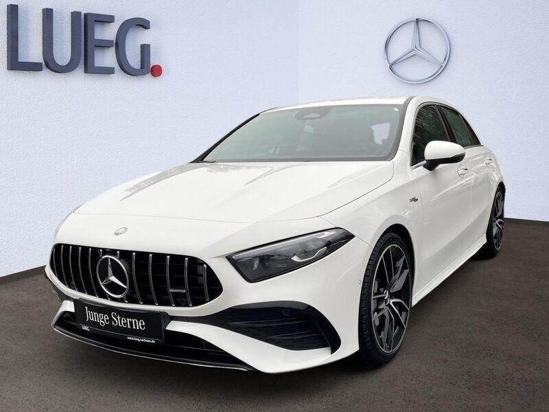 Unilack polarweiß Gebraucht 2024 Mercedes A35 AMG AMG Coupé | 43.850 € (Guter Preis) - Bild 1/4