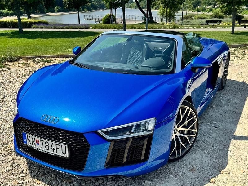 Gebraucht Audi R8 Spyder Performance 540 PS (397 kW) 2017 Blau Cabrio