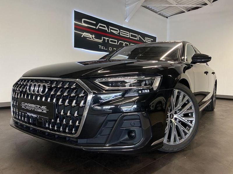 Mythosschwarz Gebraucht 2023 Audi A8 Sport Limousine | 74.990 € - Bild 1/4