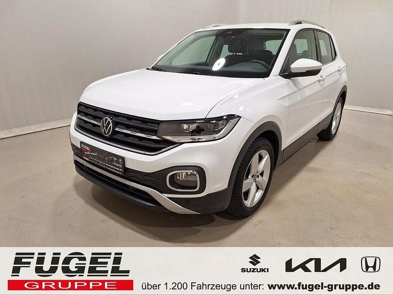 Pure white Gebraucht 2021 VW T-Cross Style SUV | 16.999 € (Superpreis) - Bild 1/4