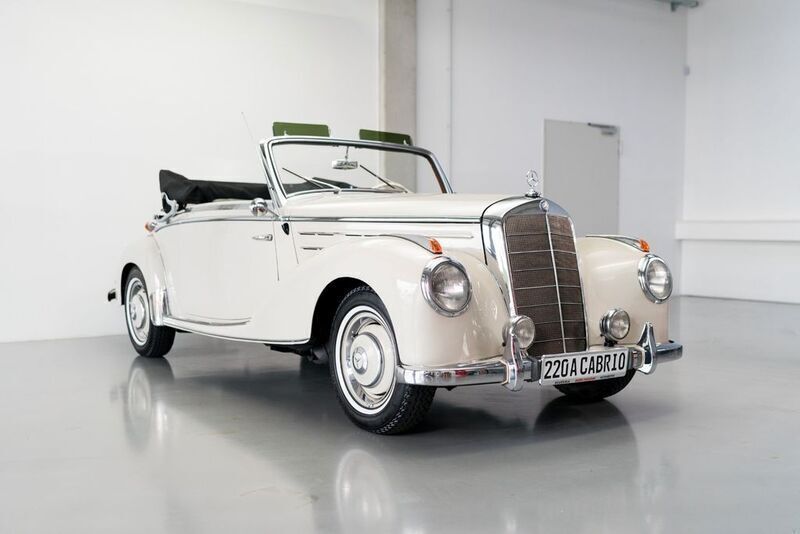 Weiß Gebraucht 1953 Mercedes 220 Cabrio | 168.999 € - Bild 1/4