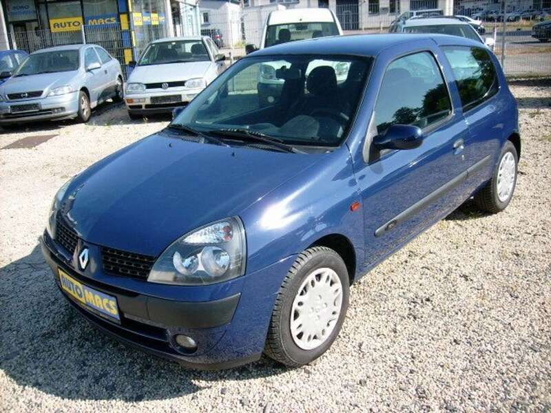 Gebraucht Renault Clio II 75 PS (55 kW) 2002 Blau Limousine