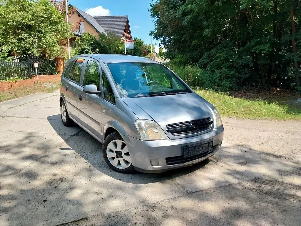 Gebraucht Opel Meriva Edition 101 PS (74 kW) 2005 Silber Van / Kleinbus