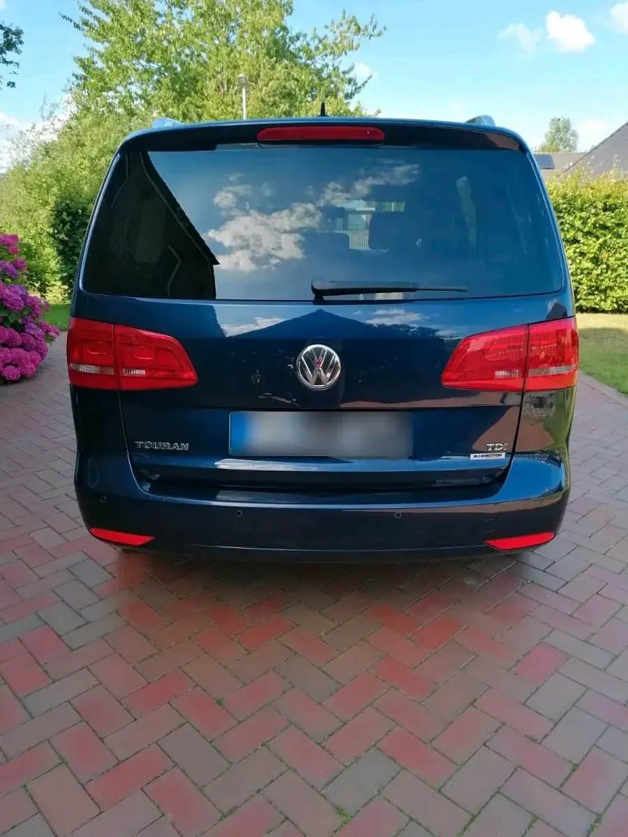 Gebraucht VW Touran 105 PS (77 kW) 2015 Blau Van / Kleinbus