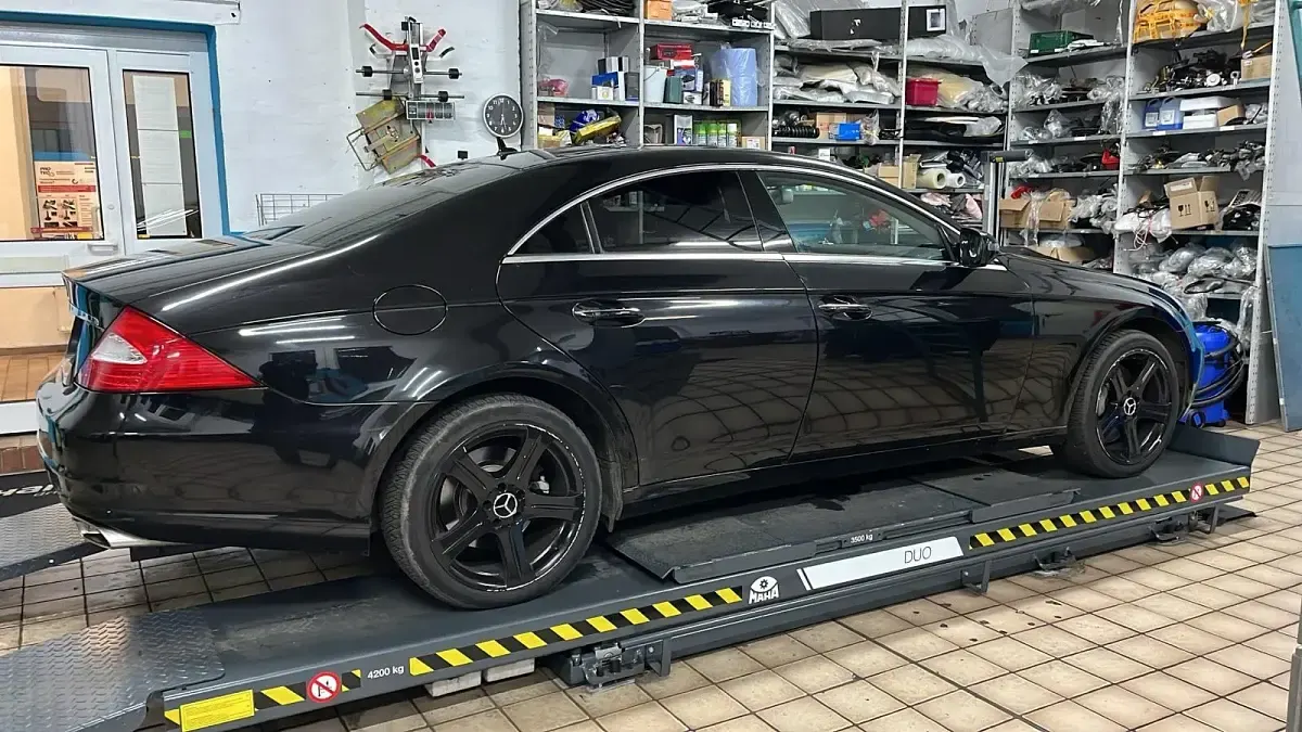 Gebraucht Mercedes CLS500 388 PS (285 kW) 2009 Schwarz Coupé