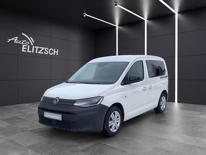 Gebraucht VW Caddy 122 PS (89 kW) 2021 Weiß Van / Kleinbus