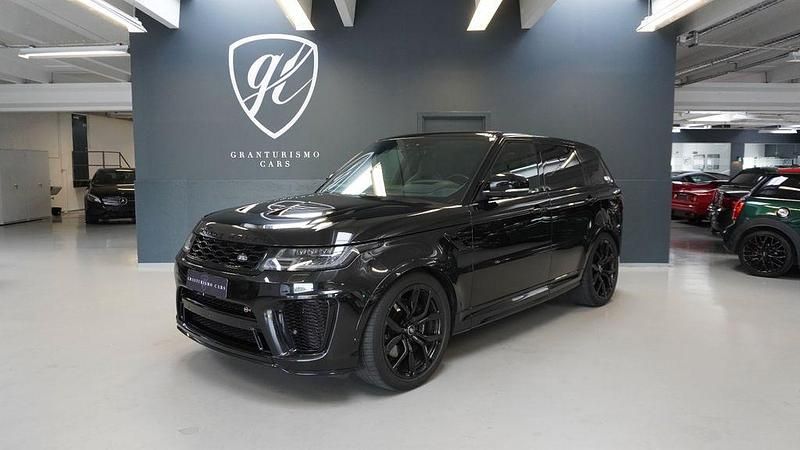 Schwarz Gebraucht 2020 Land Rover Range Rover Sport SVR SUV | 65.755 € (Superpreis) - Bild 1/4