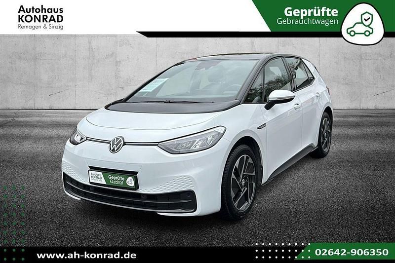 Weiß Gebraucht 2023 VW ID.3 Pro Performance Kleinwagen | 25.490 € (Fairer Preis) - Bild 1/4