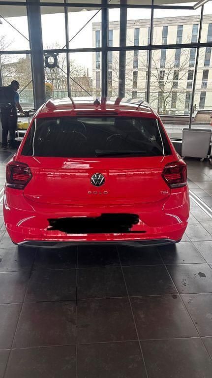 Gebraucht VW Polo Highline 90 PS (66 kW) 2020 Rot Kleinwagen