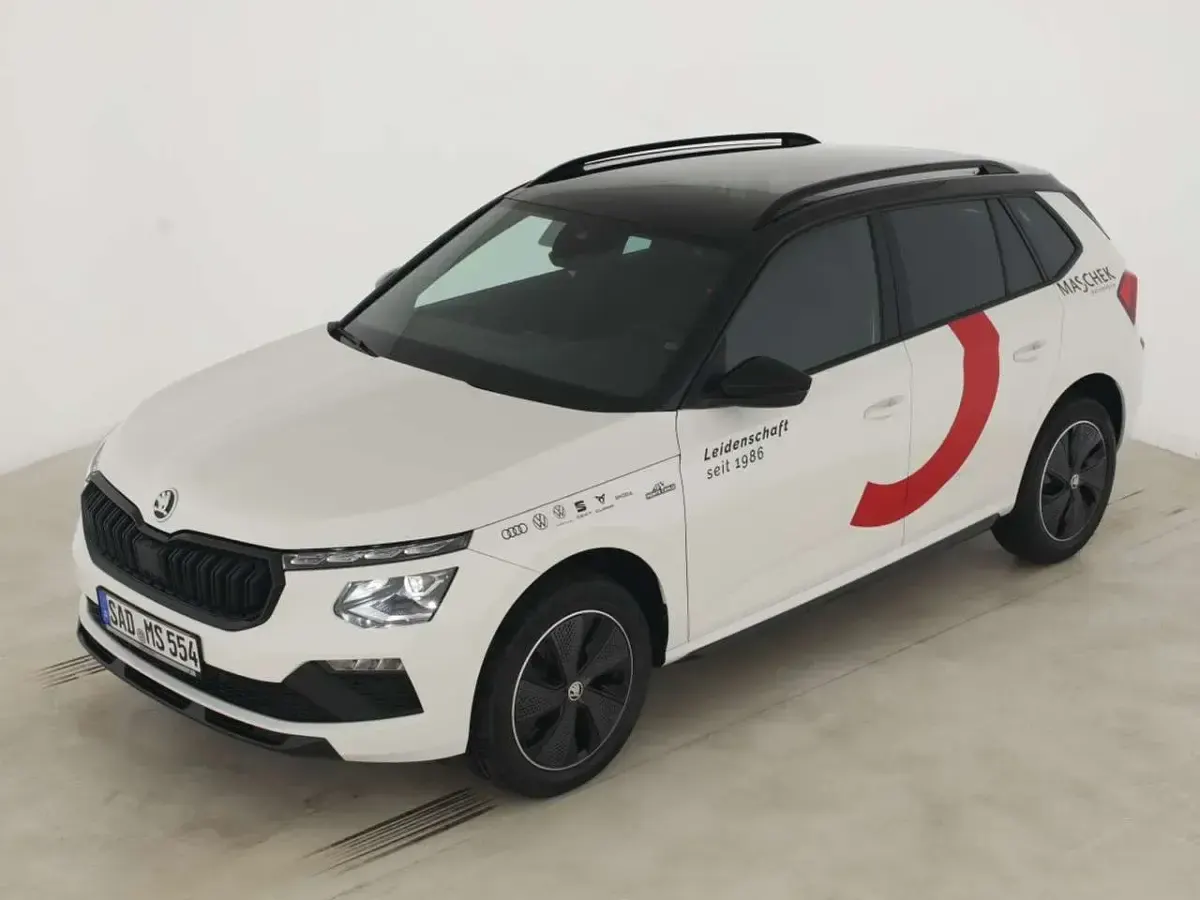 Gebraucht Skoda Kamiq Monte Carlo 95 PS (69 kW) 2024 Candy weiss SUV