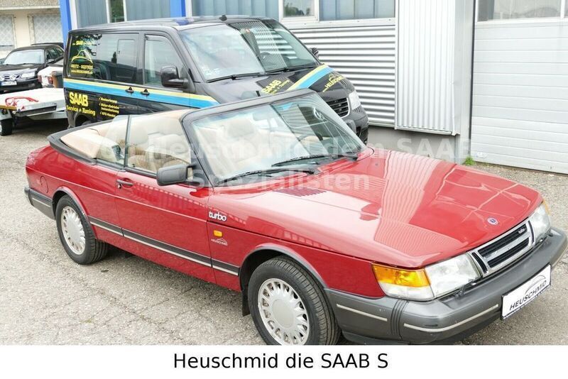 Rot Gebraucht 1987 Saab 900 Cabriolet Cabrio | 44.900 € - Bild 1/4