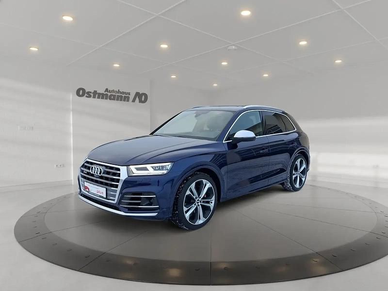 Navarrablau metallic Gebraucht 2020 Audi SQ5 Ambiente SUV | 46.880 € (Fairer Preis) - Bild 1/4
