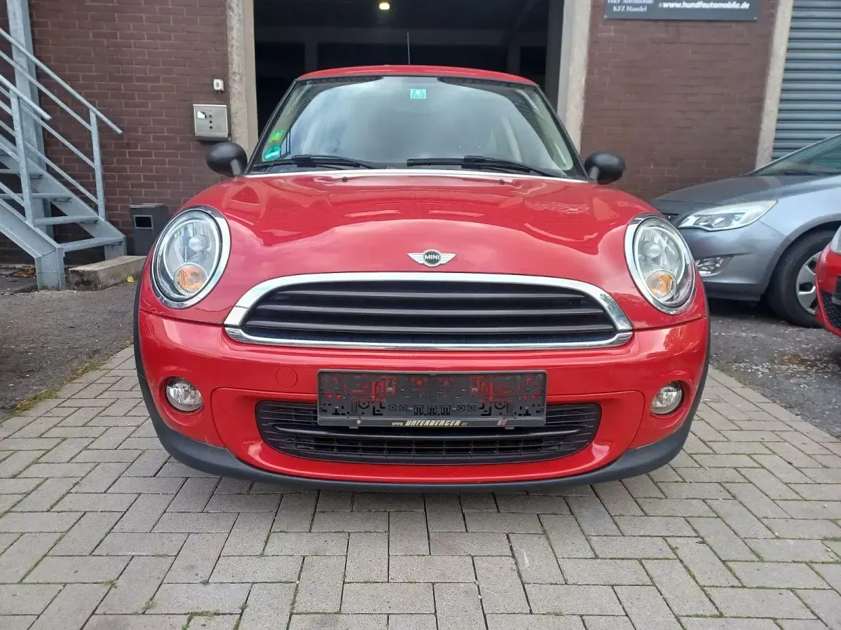 Gebraucht Mini ONE 98 PS (72 kW) 2013 Rot Kleinwagen