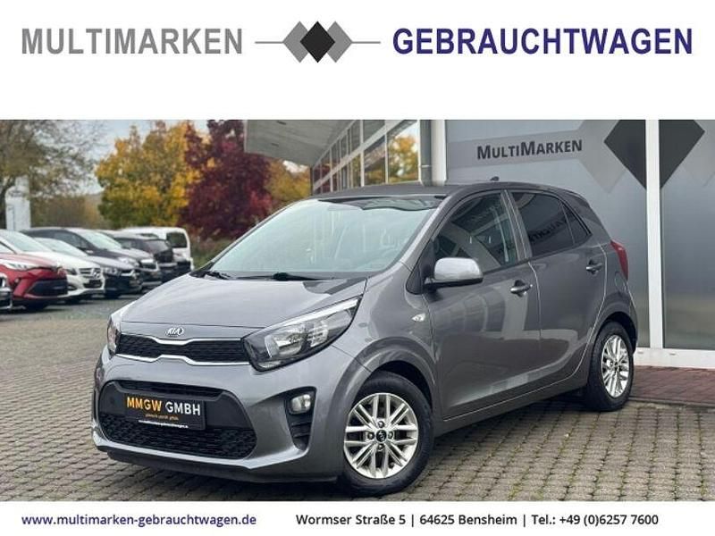 Grau Gebraucht 2021 Kia Picanto DREAM-TEAM Edition Kleinwagen | 10.890 € (Fairer Preis) - Bild 1/4