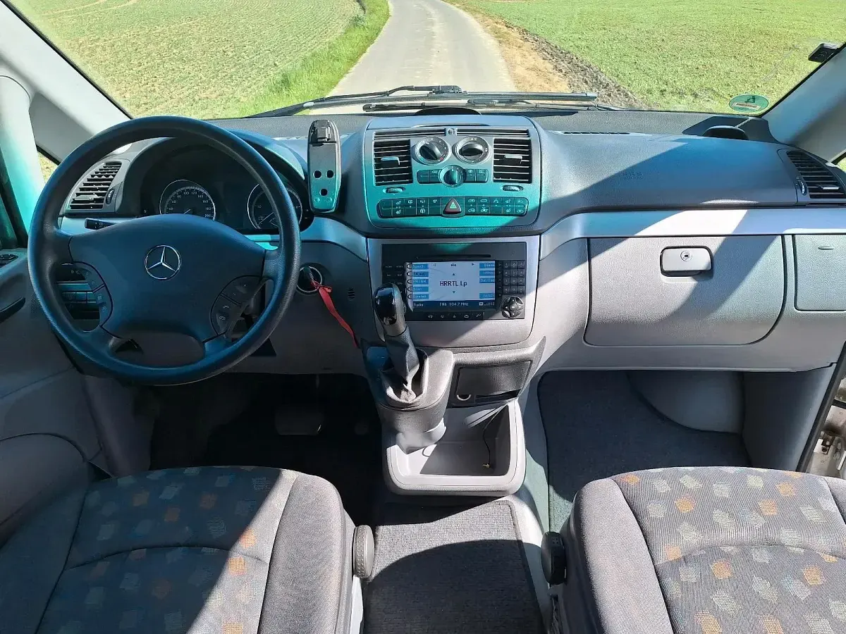 Gebraucht Mercedes Viano 204 PS (150 kW) 2008 Silber Van / Kleinbus