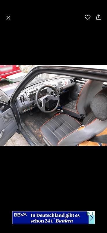 Gebraucht Peugeot 205 64 PS (47 kW) 1992 Schwarz Kleinwagen