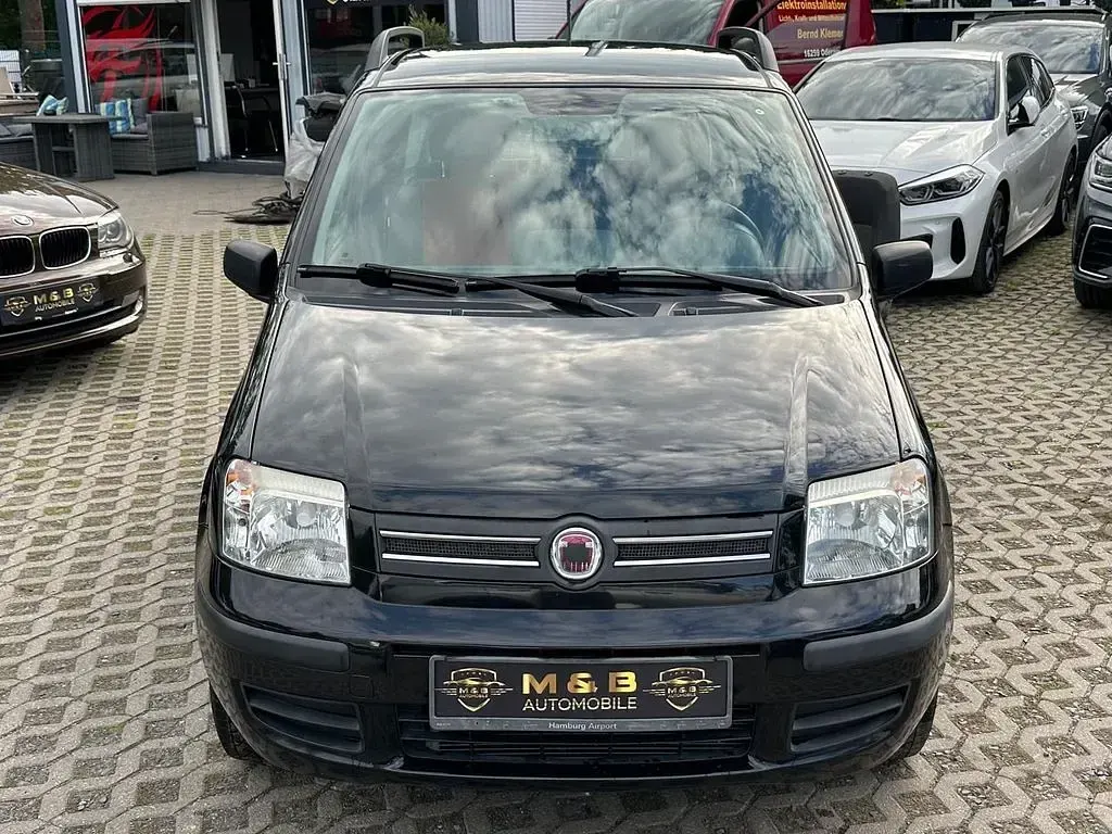 Gebraucht Fiat Panda Dynamic 60 PS (44 kW) 2009 Schwarz Kleinwagen