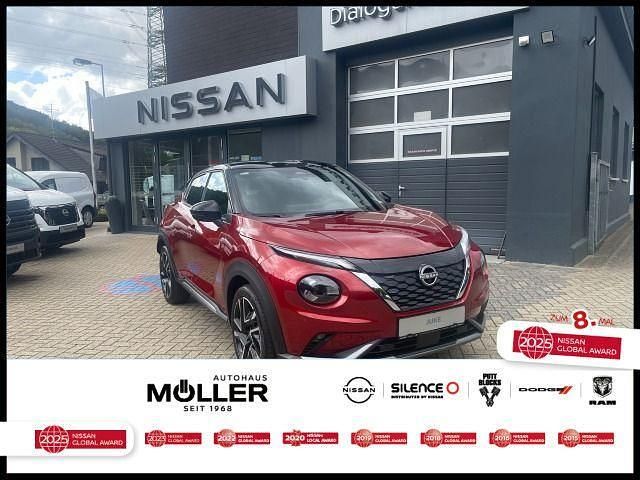 Fuji sunset red/black Gebraucht 2025 Nissan Juke SUV | 29.990 € (Teuer) - Bild 1/4