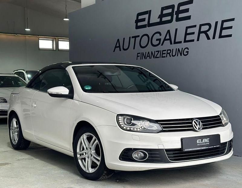 Gebraucht VW Eos Basis 140 PS (102 kW) 2012 Weiß Cabrio