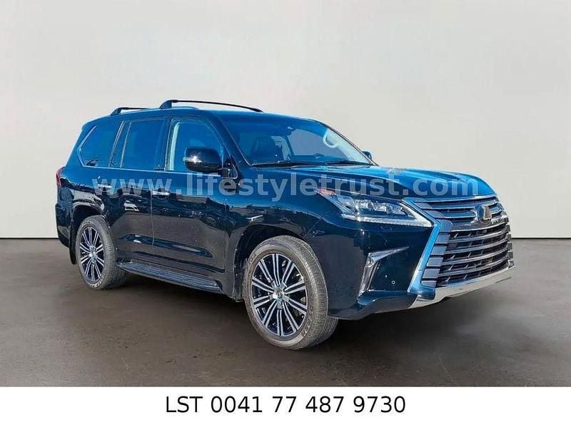 Schwarz Gebraucht 2021 Lexus LX570 Luxury Line SUV | 84.318 € - Bild 1/4