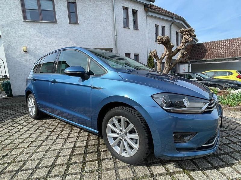 Gebraucht VW Golf Sportsvan LOUNGE 110 PS (80 kW) 2015 Blau Van / Kleinbus