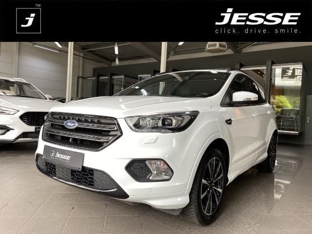 Frostweiß Gebraucht 2017 Ford Kuga ST-Line SUV | 16.490 € (Fairer Preis) - Bild 1/4