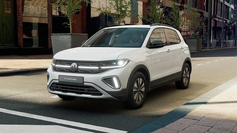Gebraucht VW T-Cross Goal 95 PS (69 kW) 2025 Weiß SUV