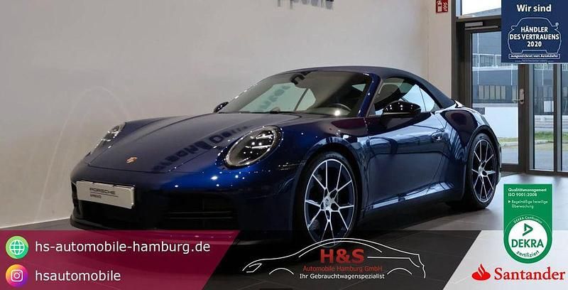 Blau Gebraucht 2025 Porsche 911 Carrera Cabriolet Cabrio | 139.000 € (Fairer Preis) - Bild 1/4