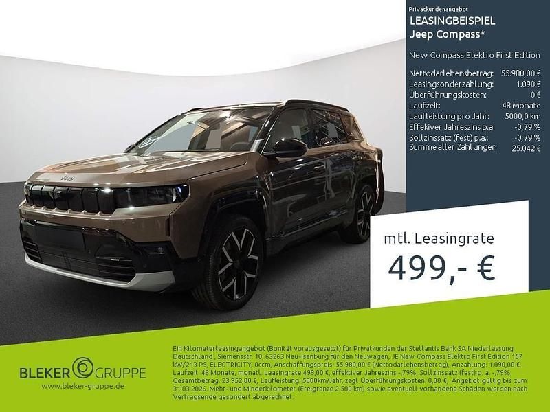 Neu Jeep Compass 156 kW (213 PS) 2026 Amazonia green mit d SUV