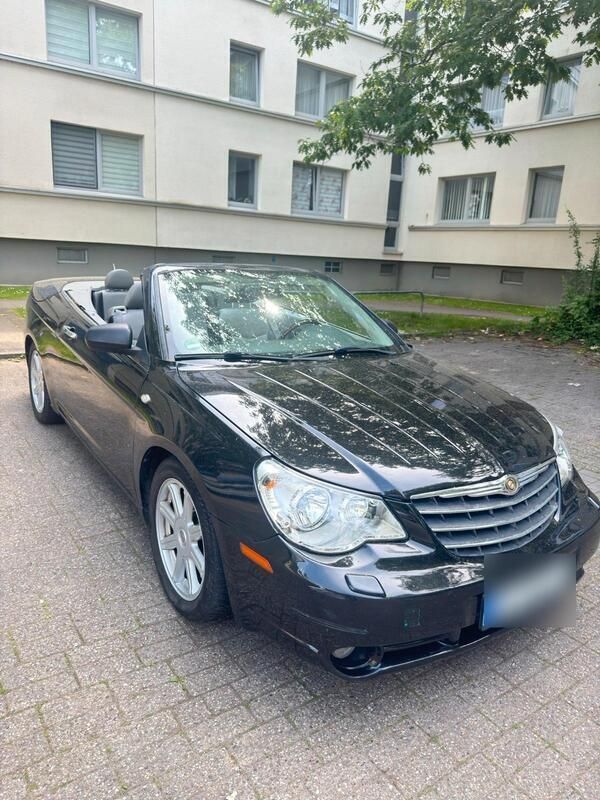 Schwarz Gebraucht 2009 Chrysler Sebring Cabriolet Cabrio | 2.599 € - Bild 1/4