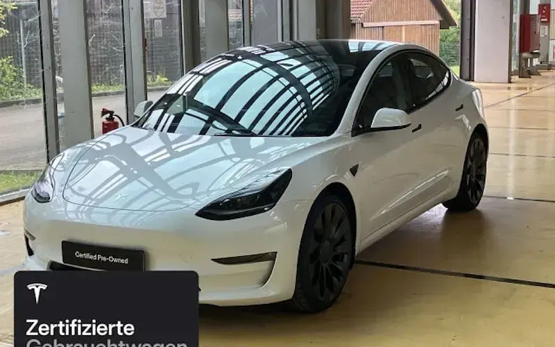 Gebraucht Tesla Model 3 Performance 377 kW (513 PS) 2023 Weiß Limousine