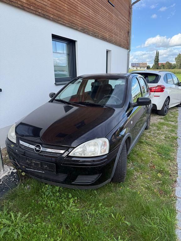 Schwarz Gebraucht 2004 Opel Corsa Limousine | 600 € (Superpreis) - Bild 1/4