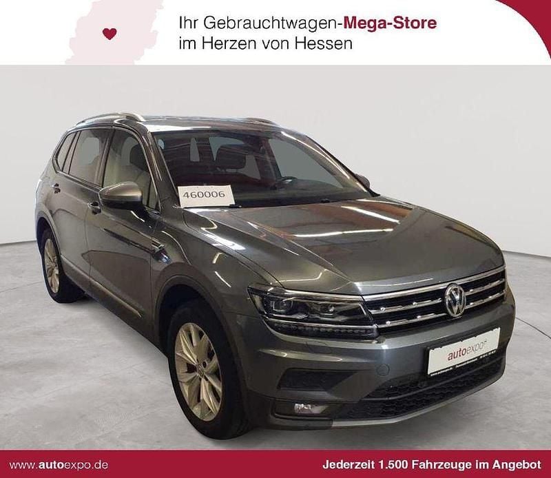 Platinum grey metallic Gebraucht 2021 VW Tiguan Allspace Comfortline SUV | 22.990 € (Guter Preis) - Bild 1/4