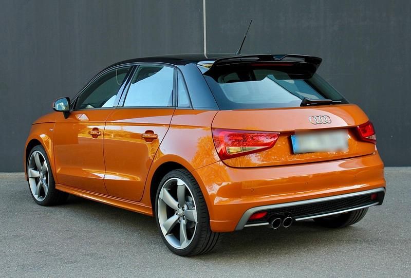 Gebraucht Audi A1 S-Line 122 PS (89 kW) 2013 Orange Kleinwagen