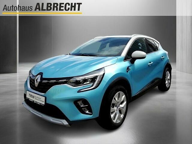 Blau Gebraucht 2021 Renault Captur Intens SUV | 18.990 € (Fairer Preis) - Bild 1/2