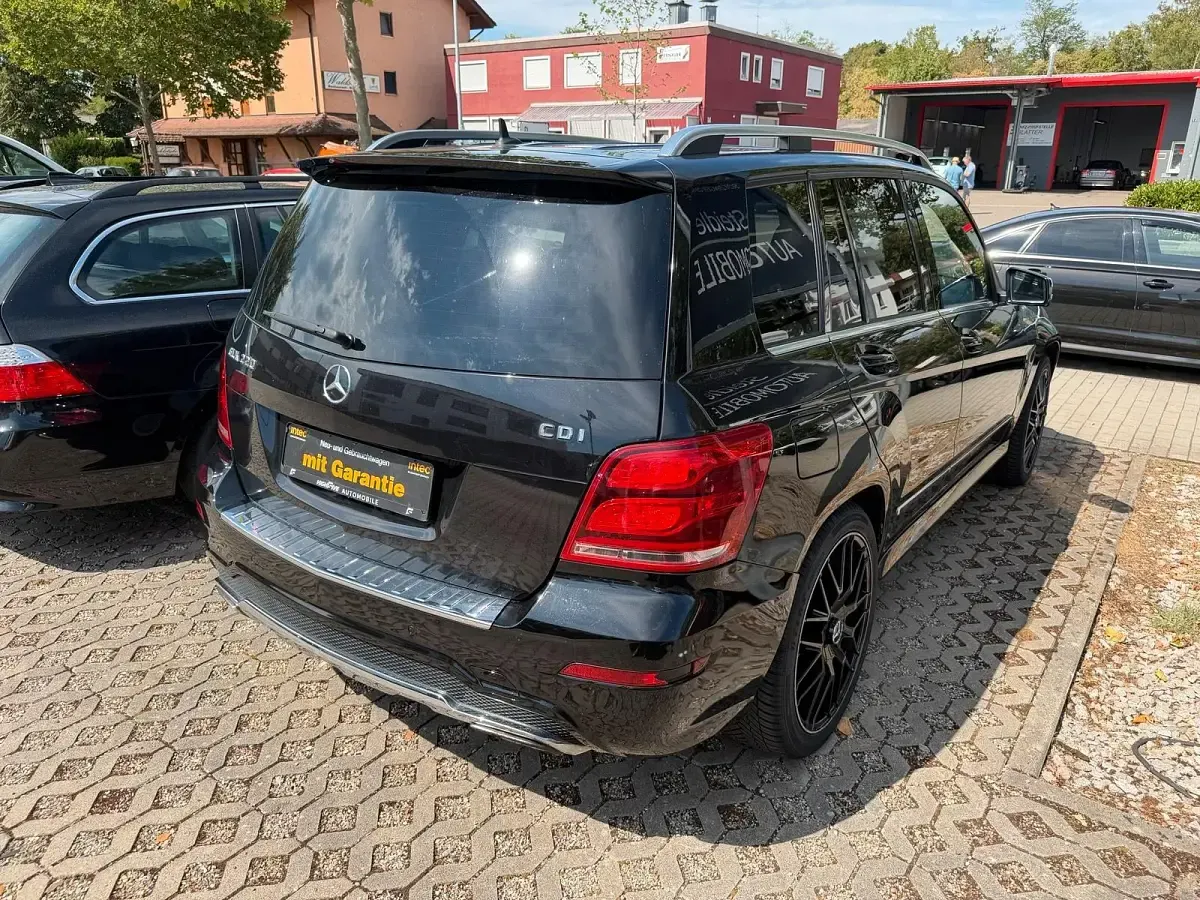 Gebraucht Mercedes GLK220 AMG 170 PS (125 kW) 2013 Schwarz SUV