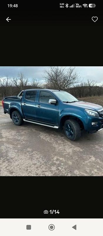 Second-hand Isuzu D-Max 162 CP (119 kW) 2014 Albastru SUV