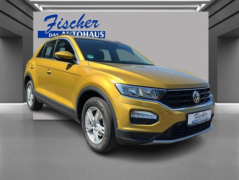 Gold Gebraucht 2021 VW T-Roc Style SUV | 17.990 € (Superpreis) - Bild 1/4