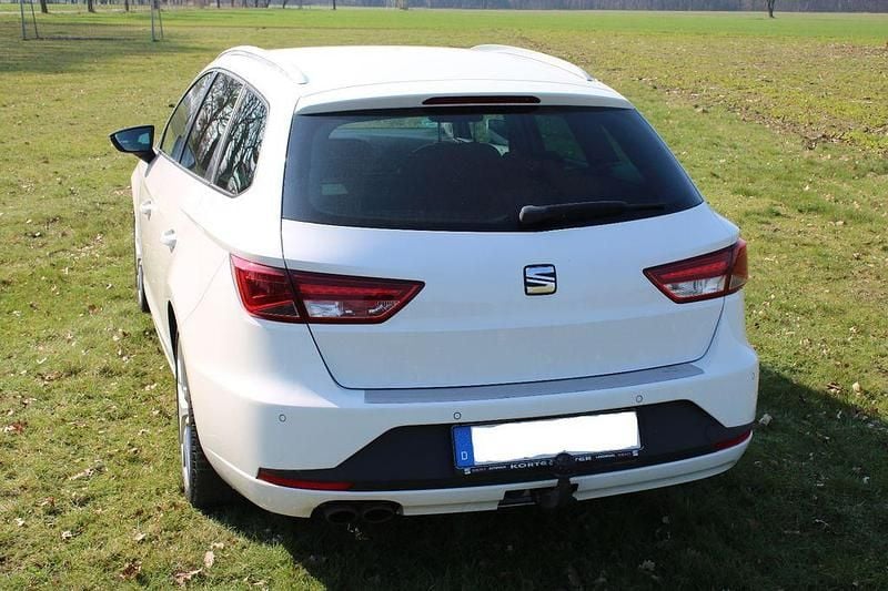 Gebraucht Seat Leon ST FR 125 PS (91 kW) 2014 Weiß Kombi