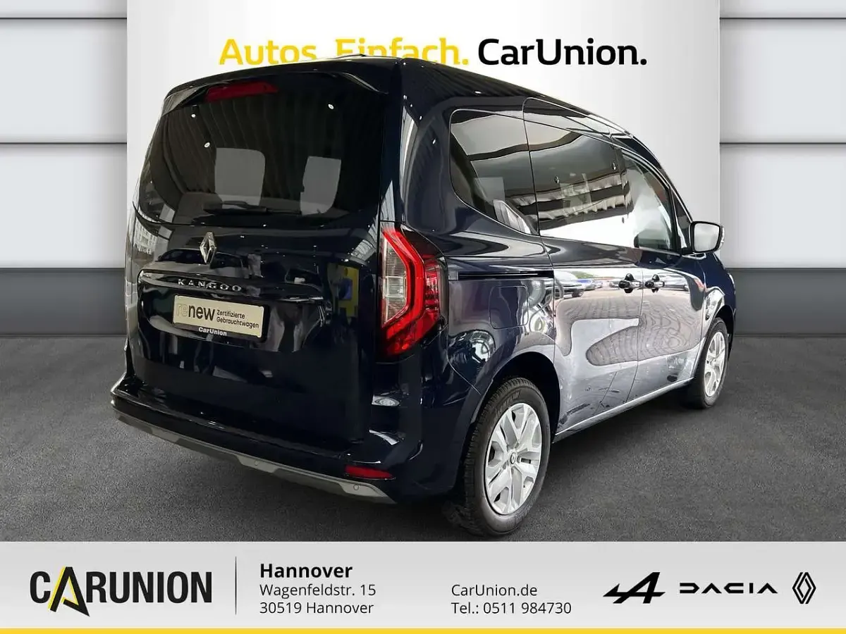 Gebraucht Renault Kangoo Equilibre 131 PS (96 kW) 2024 Sodaliteblau Van / Kleinbus