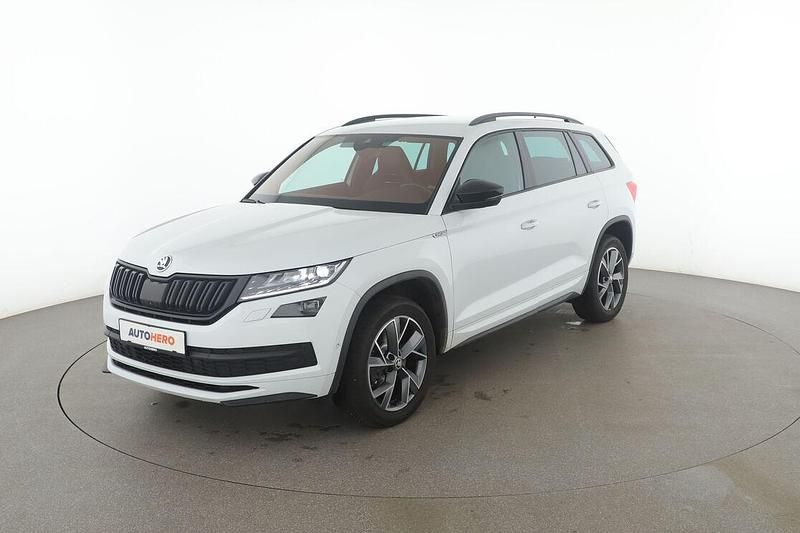 Weiß Gebraucht 2018 Skoda Kodiaq SportLine SUV | 25.850 € (Fairer Preis) - Bild 1/3