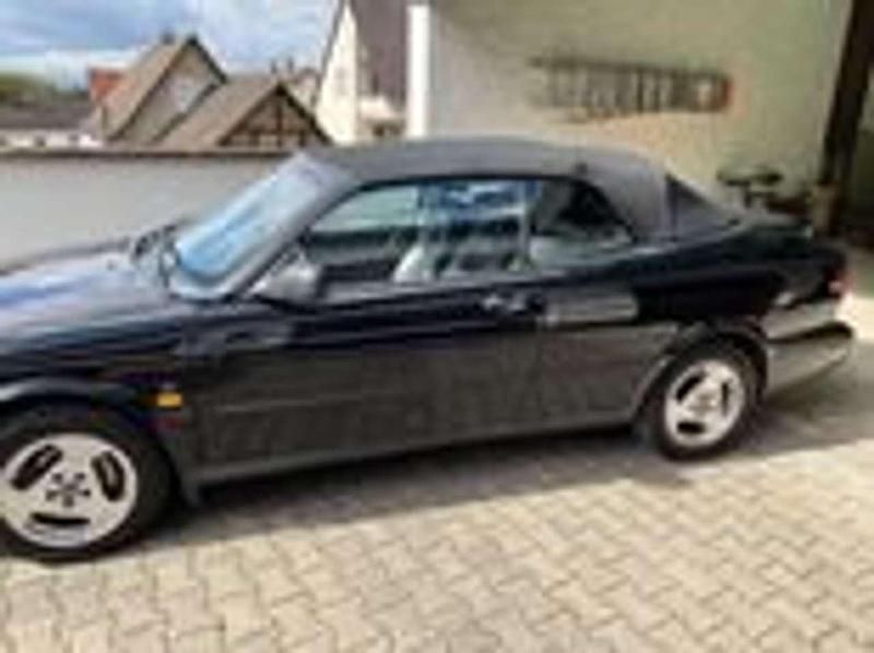 Gebraucht Saab 9-3 Cabriolet 131 PS (96 kW) 1998 Schwarz Cabrio